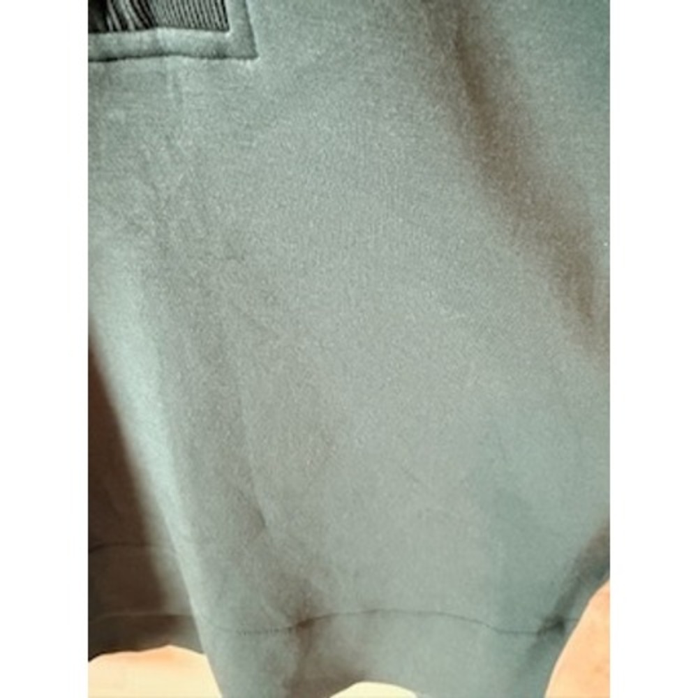 Spanx AirEssentials Half Zip Pullover Sweatshirt Dark Emerald Green Women Small - Picture 3 of 6